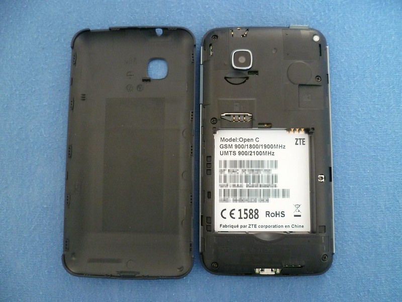 ZTE Open C ouvert